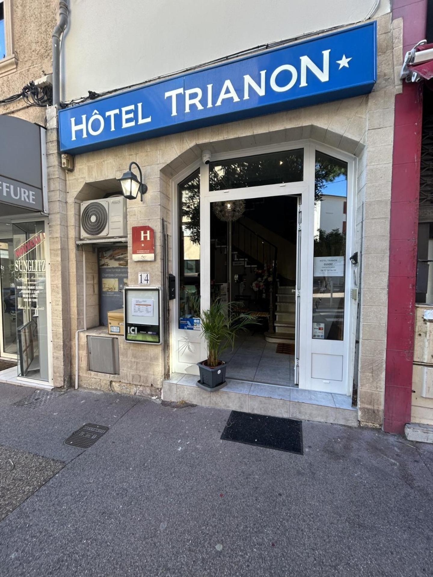 Hotel Trianon Juan-les-Pins Exterior foto